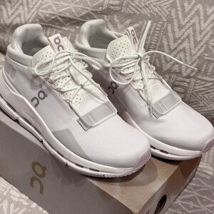 ON Cloudnova 2 Women’s Shoes White/Orchid Size 8